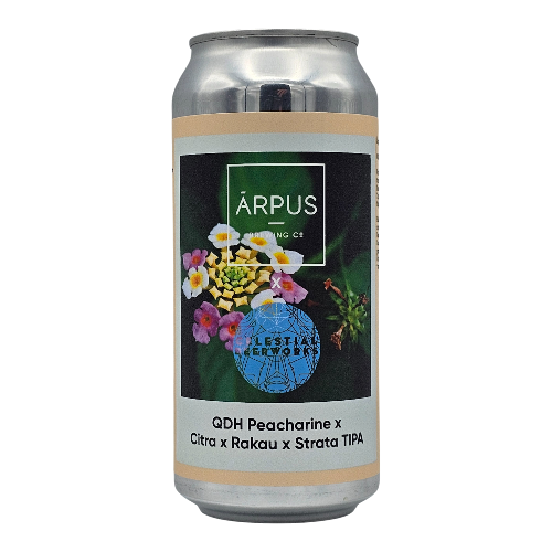 Celestial Beerworks QDH Peacharine X Citra X Rakau X Strata TIPA